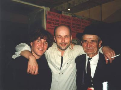 <p>Steve Wynn, Vlado and Janči Kociper, Club K4, 1995</p>